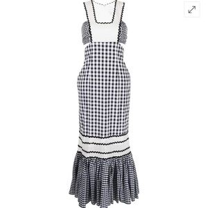 Like New Alice Mccall Gingham Maxi Summer Dress